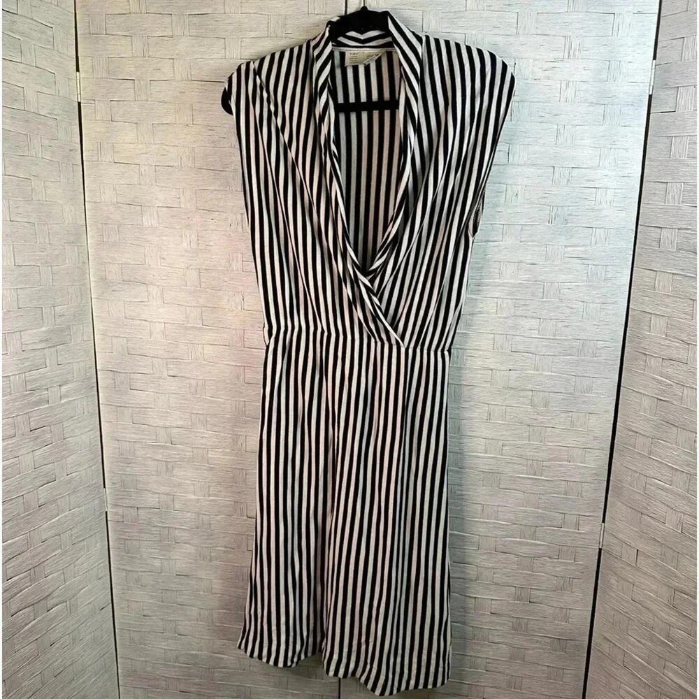 Anthropologie Saturday Sunday Womens dress Midi preppy nautical Whimsigoth